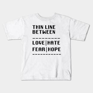 Thin Line Kids T-Shirt